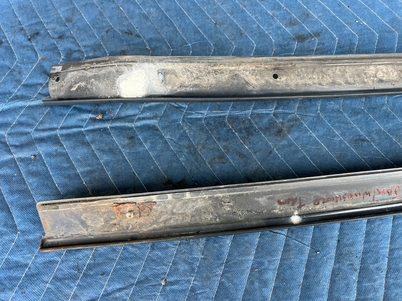 1989-1995 Volvo 740 940 Front LH & RH Door Jam to Windshield Trim OEM #3744EM