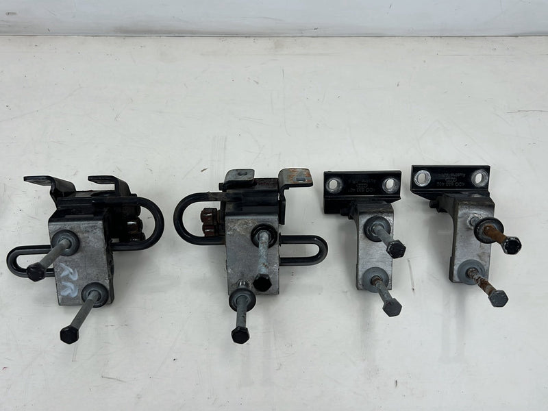 1996-2003 Audi S8 D2 A8 Front & Rear Door Hinge w/ Hardware Set of 4 OEM #6588EM