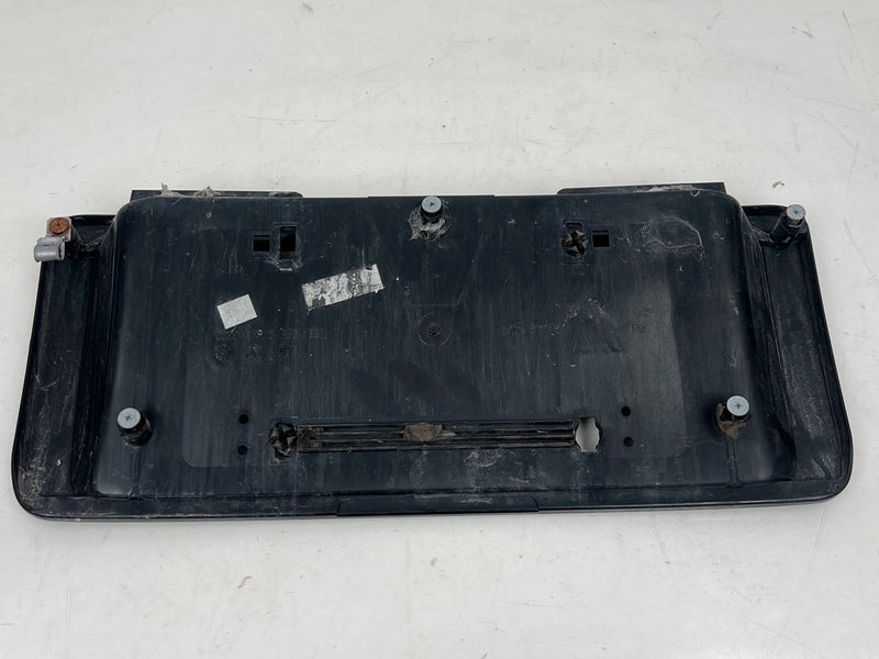 2001-2003 Audi S8 D2 A8 Rear Bumper License Plate Bracket Mount Black OEM #6108EM
