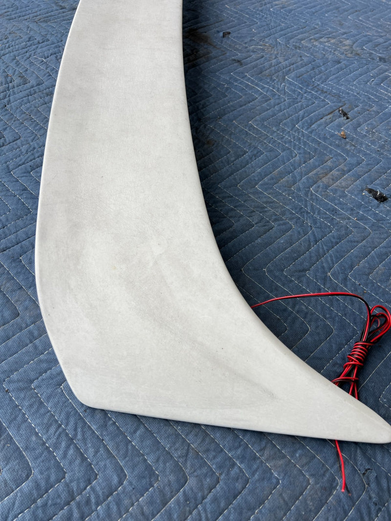 2002-2006 Toyota Camry Rear Wing Trunk Spoiler w/ Brake Light White OEM #5019EM