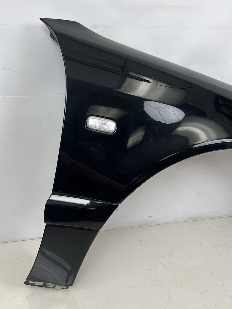 1996-2003 Audi S8 D2 A8 Passenger Right Fender Panel Black Aluminum OEM #6475EM