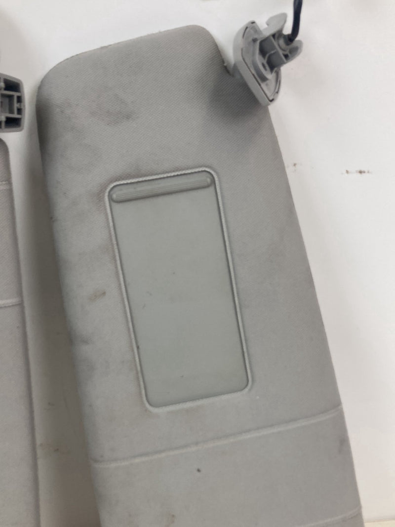 2003-2007 BMW 545i E60 Sun Visor Pair Gray OEM #4936M