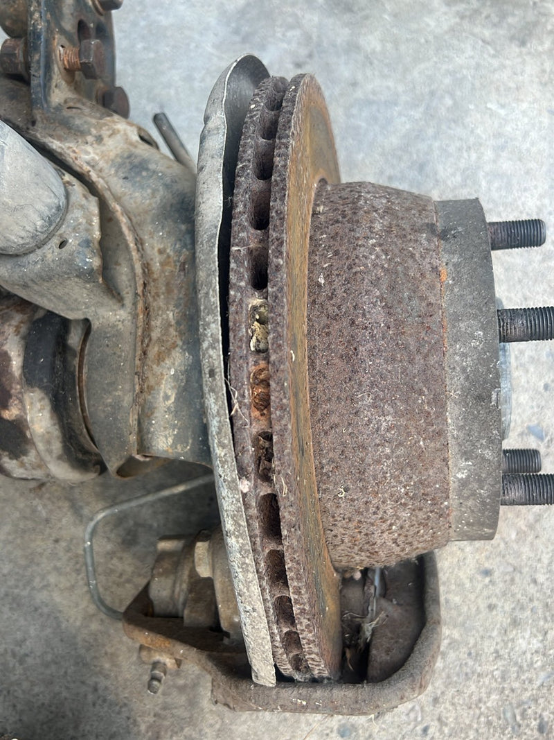 1983-1985 Porsche 944 Rear Trailing Arm Wheel Hub Knuckle Assembly OEM #2466EM