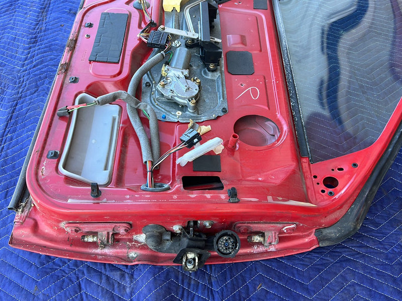 1993-1997 Volvo 850 Front Driver Left LH Door Assembly Red OEM