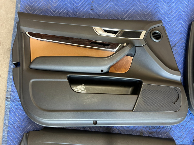 2005-2011 Audi A6 Door Card Panel Trim Front Rear Left Right Set OEM #6502EM