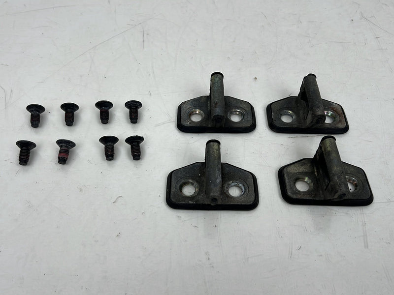 1993-1997 Volvo 850 Door Striker Catch Plate Latch Set of 4 w/ Bolts OEM