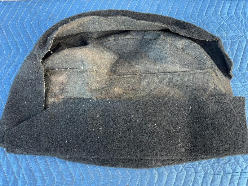 1986-1993 Volvo 240 244 Sedan Rear Trunk Spare Tire Carpet Cover OEM #4244EM