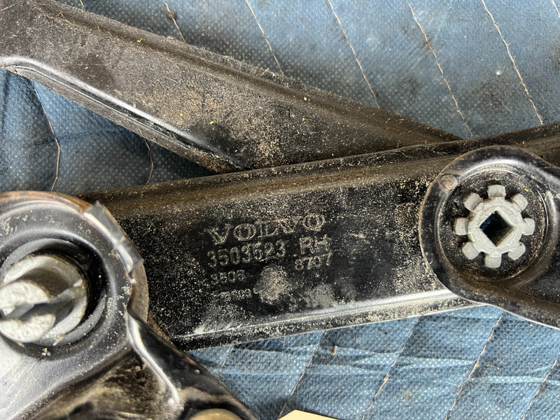 1989-1995 Volvo 740 940 Sedan Rear Passenger Window Regulator Motor OEM #3837EM