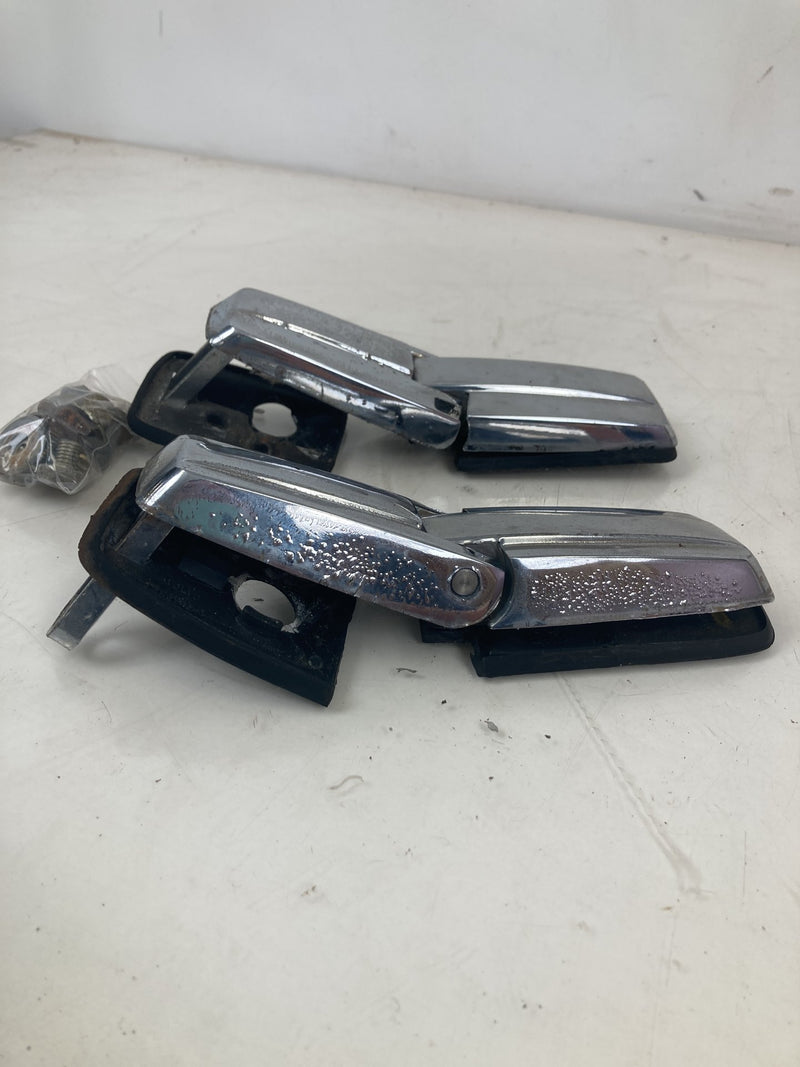 1981-1985 Volvo 240 245 Rear Hatch Hinge Chrome Pair 1203421 OEM