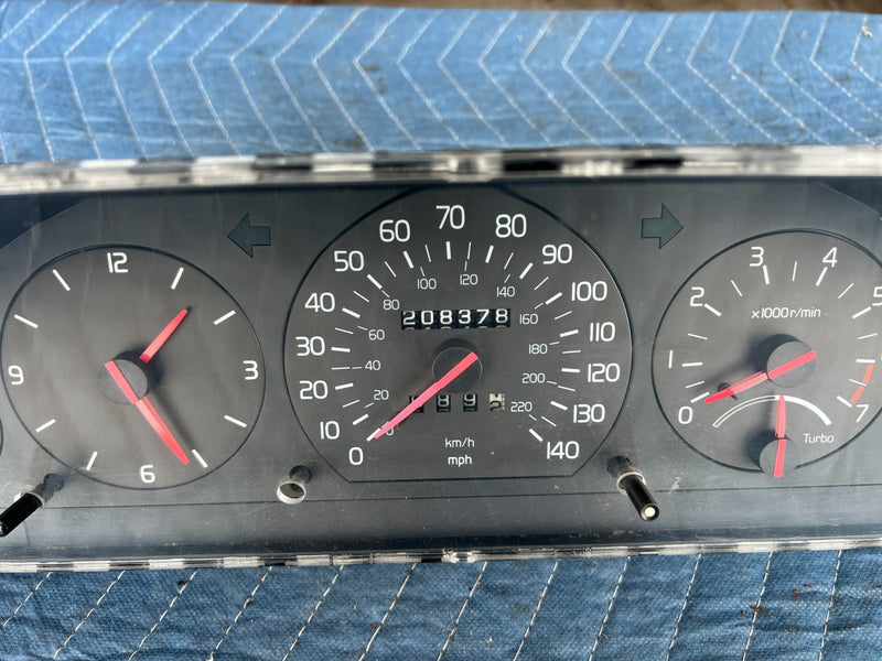 1993-1994 Volvo 940 740 Dash Gauge Instrument Cluster Speedometer OEM #3244EM
