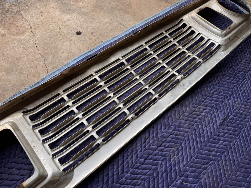 1977-1978 Dodge Truck Tin Front Grille D150 Pickup Aluminum Trim OEM #4770E