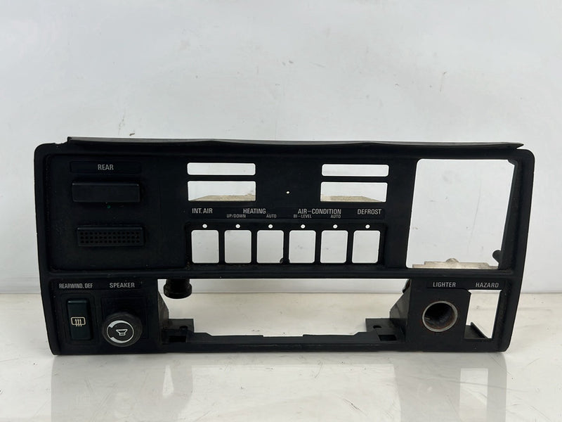 1980-1987 BMW E23 7 Series A/C Heat HVAC Climate Control Trim Panel OEM #5635EM