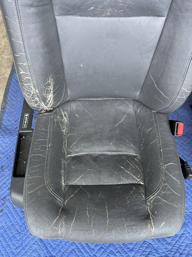 1993-1997 Volvo 850 850R Front Charcoal Seat Pair Left & Right OEM #4409E