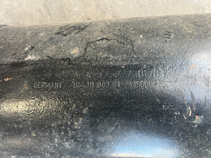 1983-1985 Porsche 944 Exhaust Down Pipe Muffler Resonator Assembly OEM #2467EM