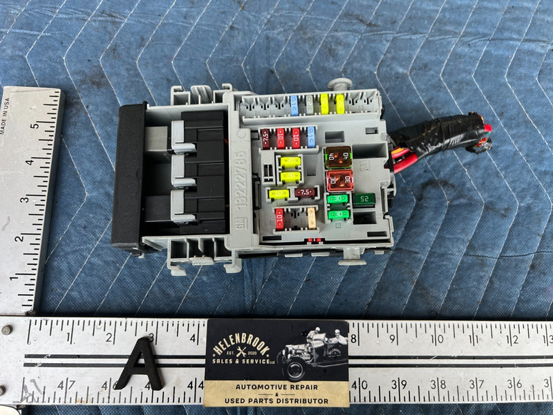 2012-2015 Chevy Cruze Fuse Box Cluster Under Hood 13222786 94556188 OEM #2186CN
