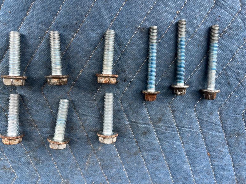 1998-2003 Mercedes W210 E320 Front Differential Mount Bolt Hardware OEM #4709EM