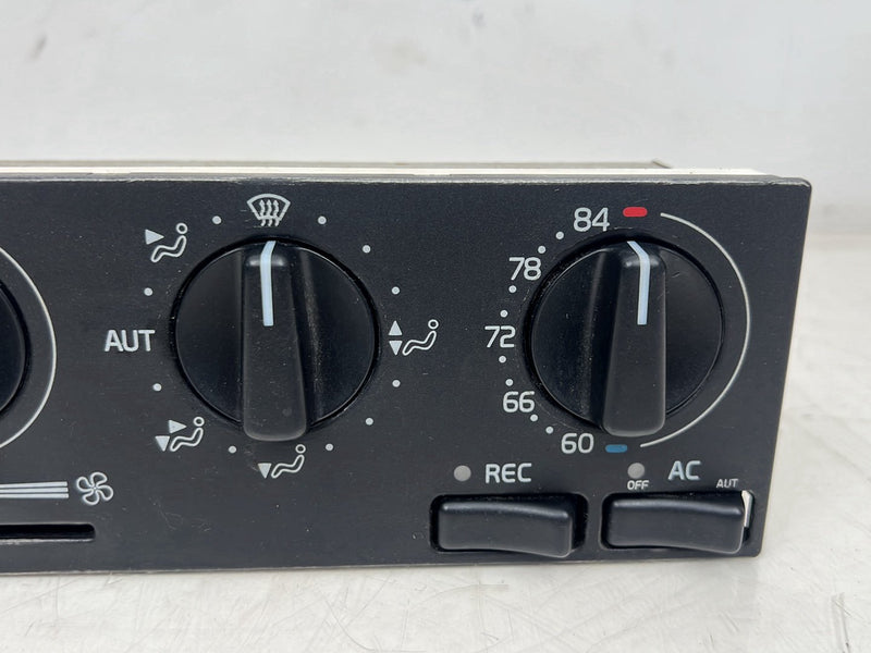 1993-1997 Volvo 850 Dash Heat AC HVAC Climate Control Switch Panel OEM