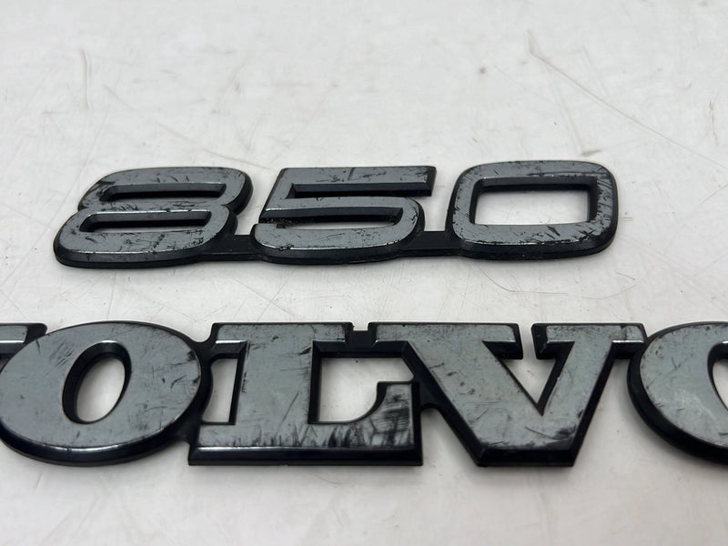 1993-1997 Volvo 850 Rear Hatch Emblem Badge Logo Set OEM