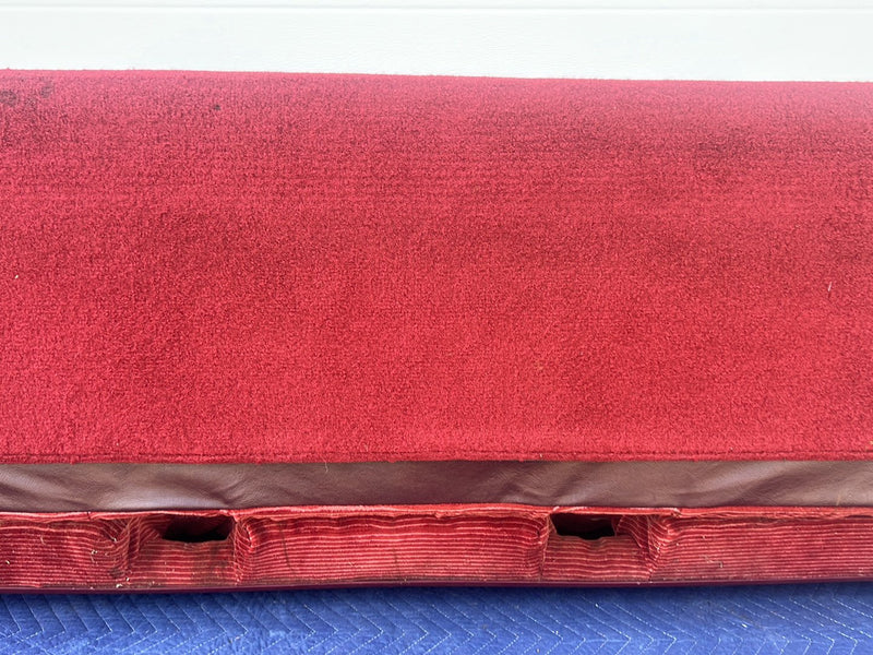 1988-1994 Chevy Silverado GMC Ext Cab Rear Bench Seat Two-Tone Maroon OE #5534EM