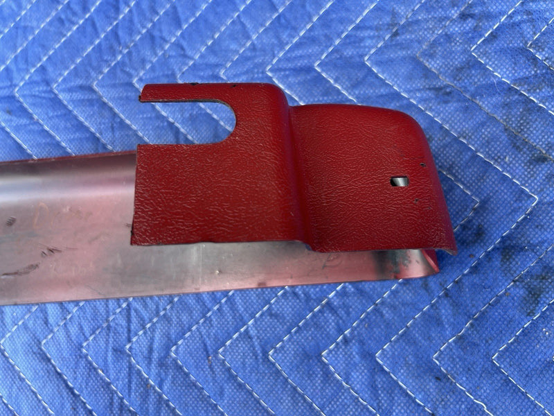 1980-1985 Cadillac Seville Front Seat Trim Red Panels GM OEM #3399M