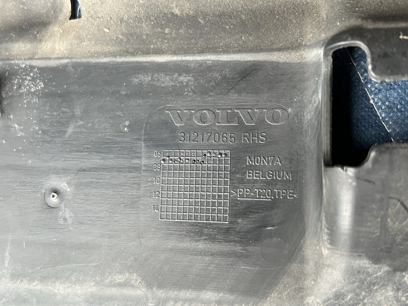 2008-2013 Volvo XC70 Lower Bumper Splash Shields & Drain Panels OEM #4172E