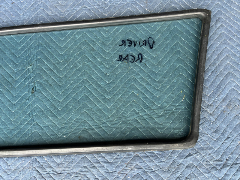 1986-1993 Volvo 240 245 Wagon Driver Left Rear Window w/ Gasket OEM #4138EM