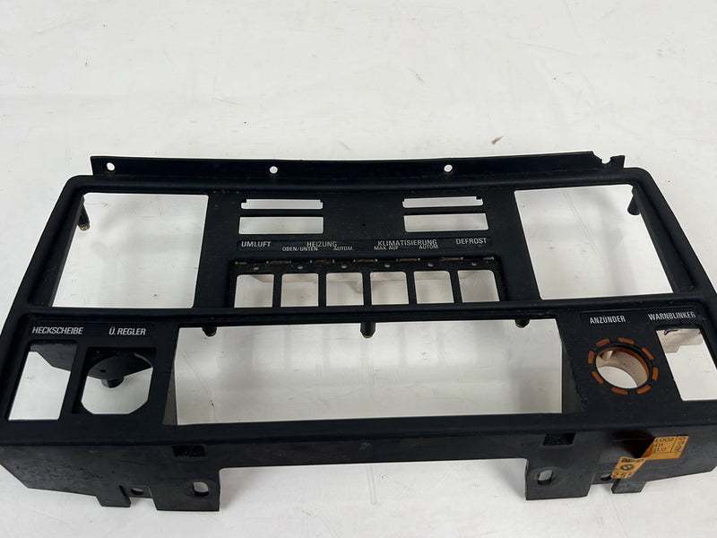 1980-1987 BMW E23 7 Series A/C Heat HVAC Climate Control Trim Panel OEM #5632EM