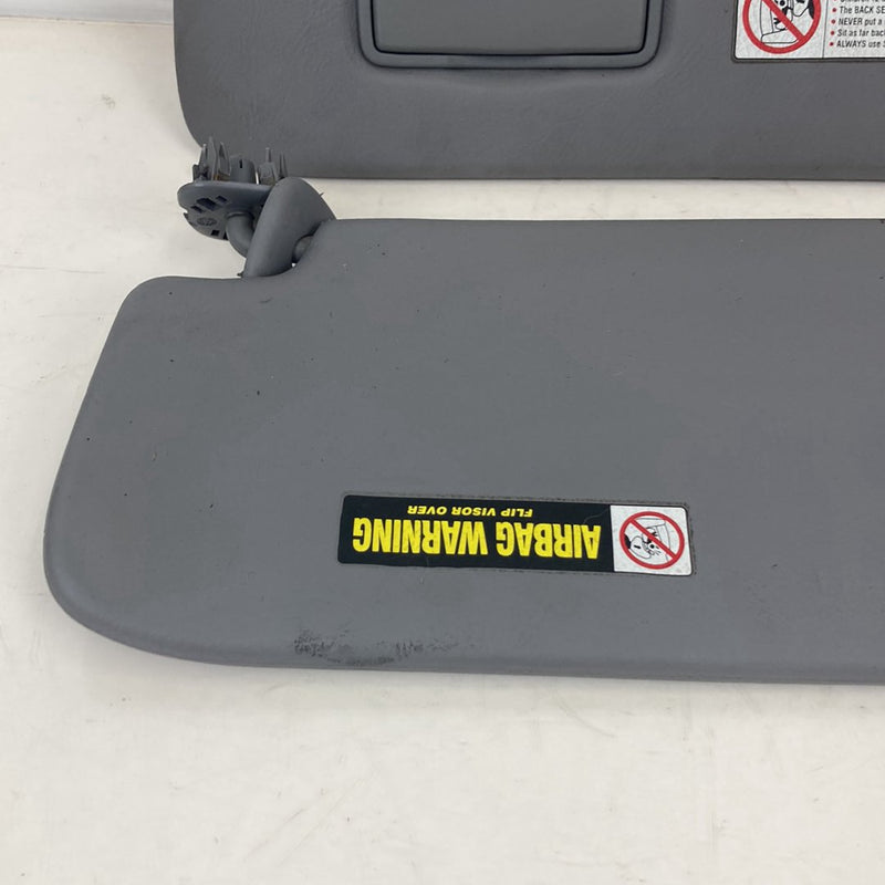 2002-2004 Honda CR-V RD2 Sun Visor Pair Gray Left Right OEM #5081M
