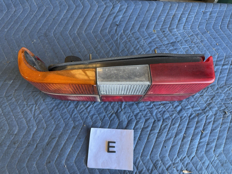 1986-1993 Volvo 240 244 Sedan Left Rear 6 Panel Tail Light Assembly OEM #4894E