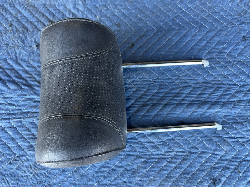 1998-2003 Jaguar XJR XJ X308 Front Driver Side Black Leather Headrest OEM #4784E
