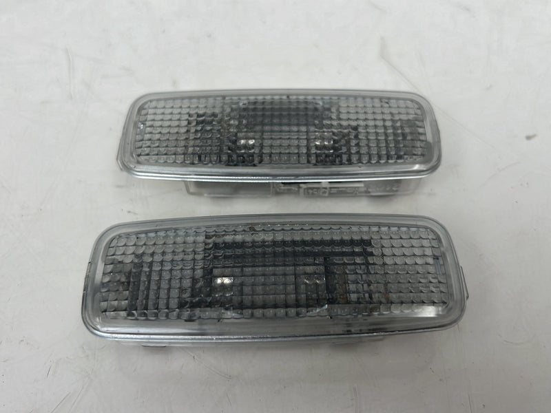 1996-2003 Audi S8 D2 A8 Overhead Sun Visor Light Lamp Assembly Pair OEM #6435EM