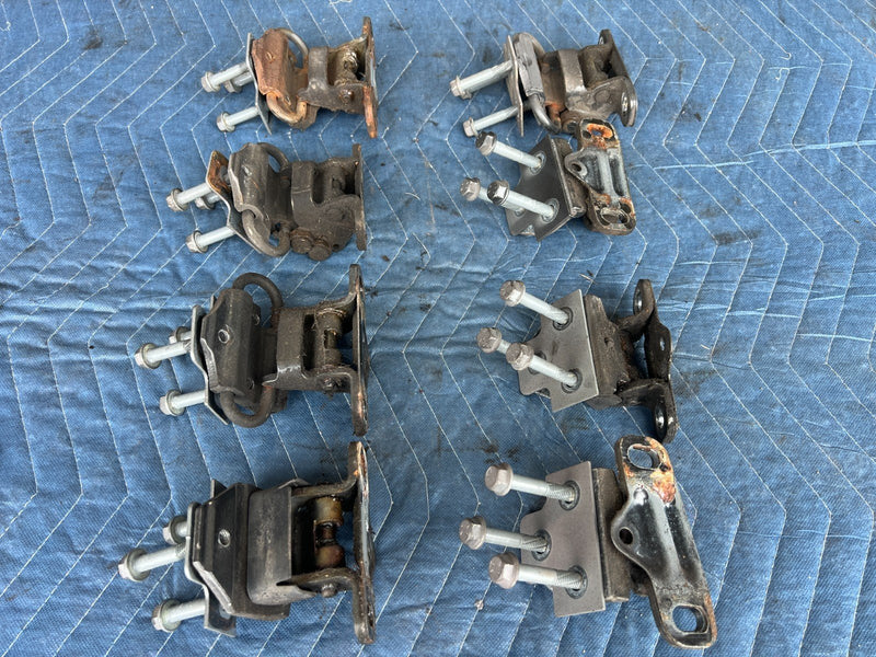 1989-1995 Volvo 740 940 Sedan Door Hinge RH LH Full Set w/ Hardware OEM #3691EM