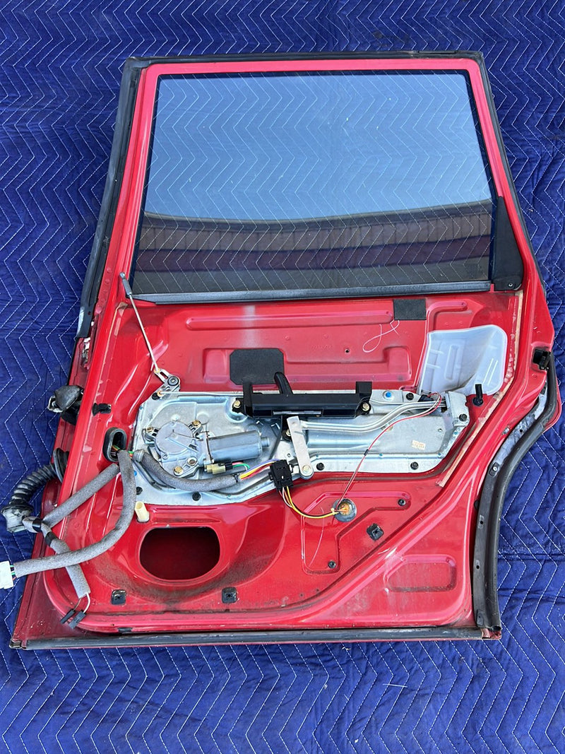 1993-1997 Volvo 850 Rear Passenger Right RH Door Assembly Red OEM