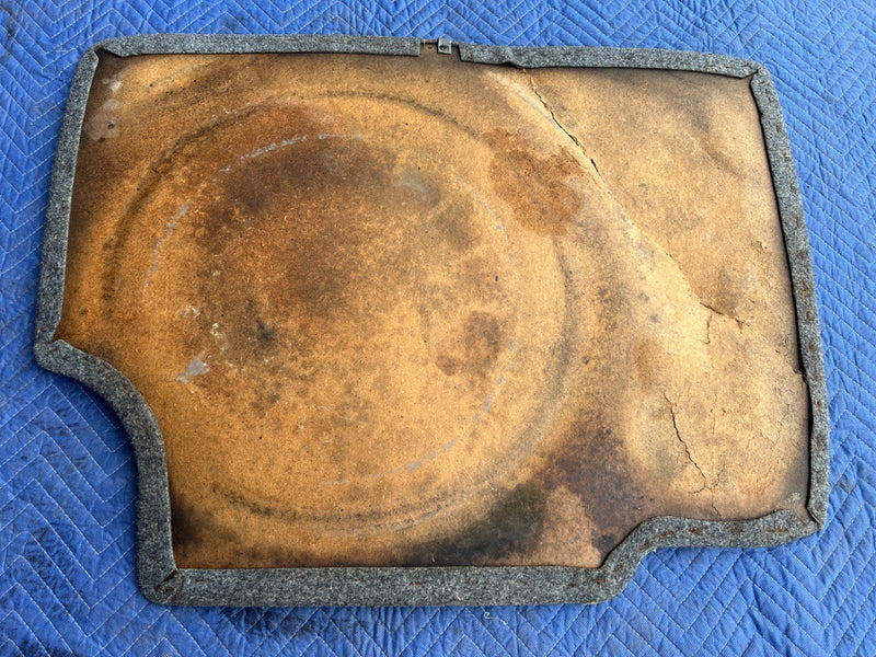 1989-1995 Volvo 740 940 Sedan Rear Trunk Carpet Panel Cover Gray OEM #3751EM