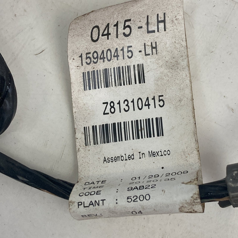 2007-2013 Chevy Silverado GMT900 Front Left Door Wiring Harness 13590037 #5592M