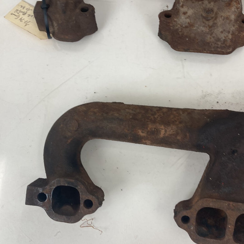 1971-1974 Chevy Camaro Small Block Exhaust Manifolds W/O Air SBC L & R #3558E