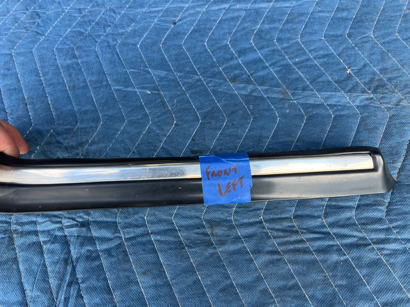 1986-1993 Volvo 240 244 245 Front Driver Left Bumper Trim Molding OEM #4157EM