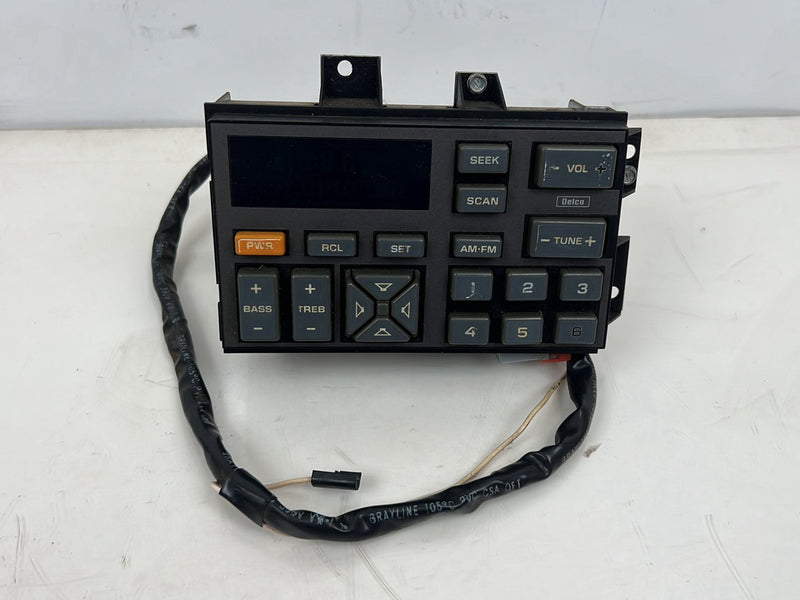 1988-1994 Chevrolet Silverado GMC C/K AM FM Radio Stereo Head Unit OEM #5504EM