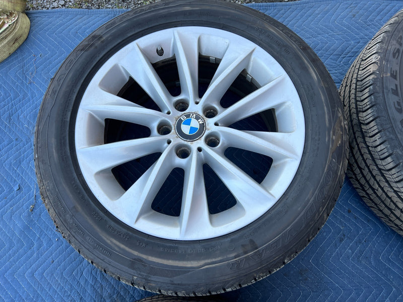 2011-2017 BMW X3 F25 Alloy 18"x8" Wheel Rim 10 Spoke & Tire Set of 4 OEM #2205EM