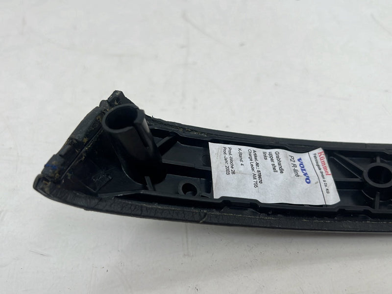 2004-2007 Volvo S60R V70R Left Door Grab Pull Handle Interior Black OEM #6050EM