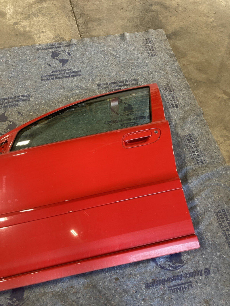 2005 2006 2007 Volvo S60R S60 V70R Front Driver Left LH Door Red OEM #1289M