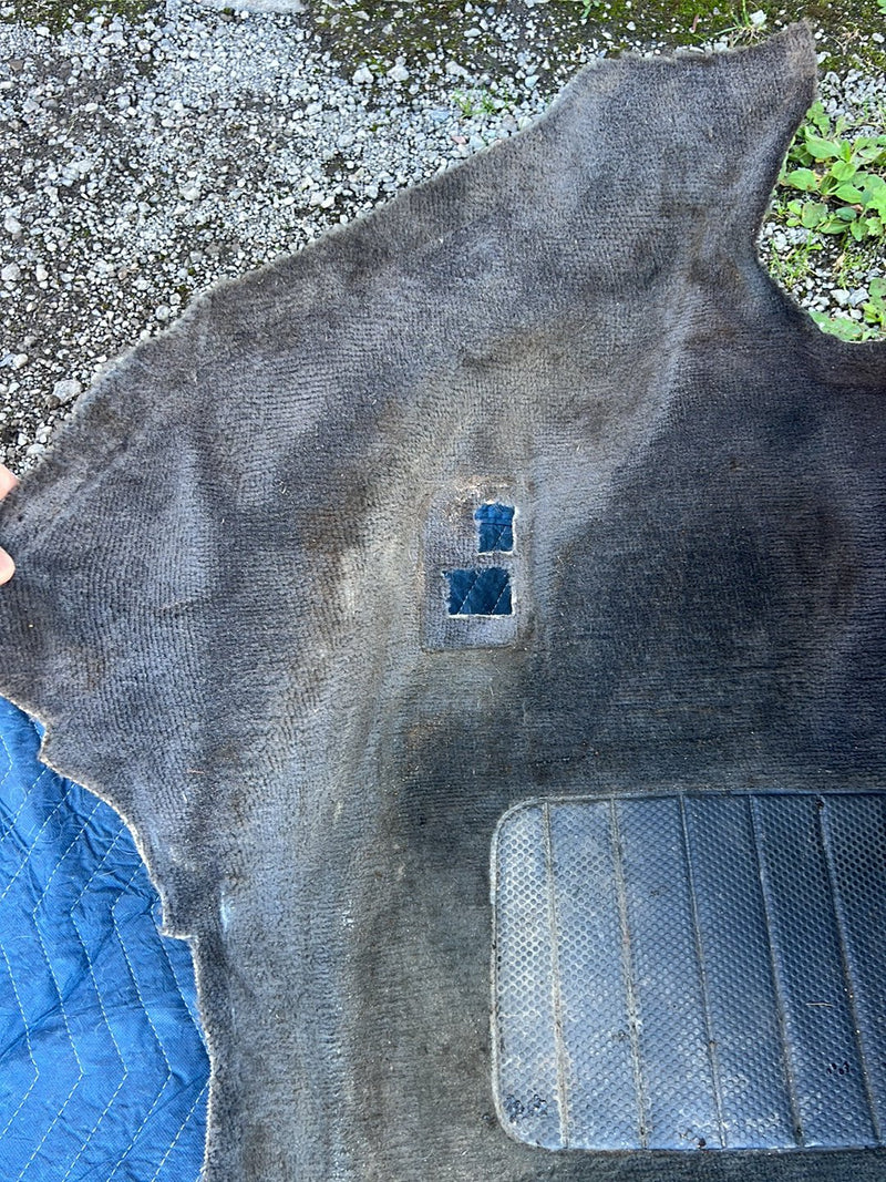 1993-1997 Volvo 850 Wagon Front & Rear Molded Carpet Set Gray OEM