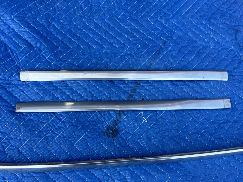 1967-1974 Volvo 140 142 144 145 Front Windshield Molding Trim Chrome OEM #4897EM