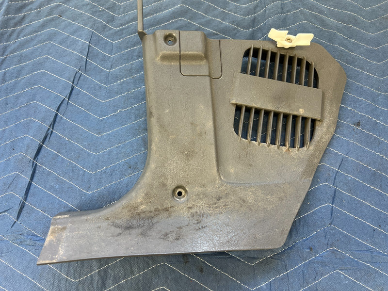 1992-1995 Volvo 940 740 Lower Right & Left Kick Panel Trim Gray OEM #3177EM