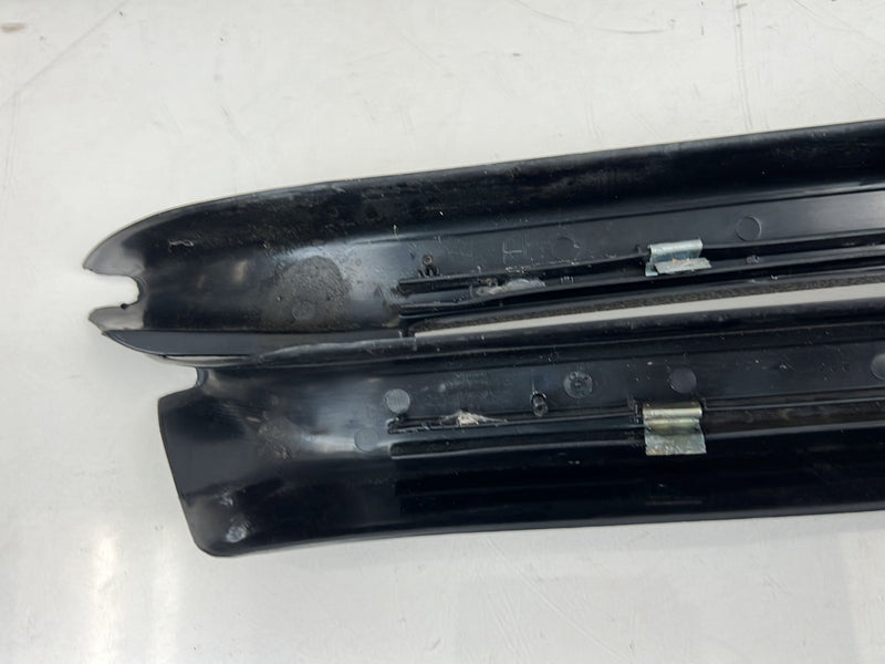 1975-1980 Volvo 244 240 Scuff Plate Door Sill Trim Set of 4 Black OEM #5291EM