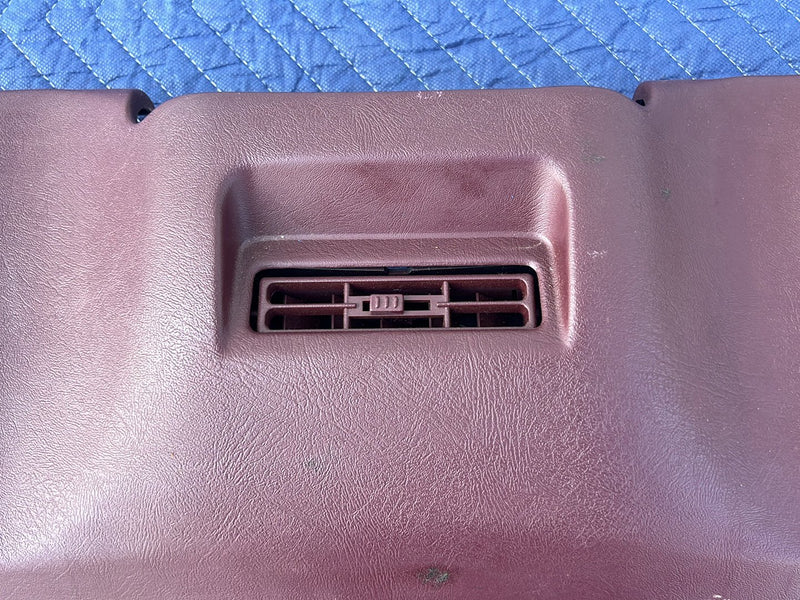 1995-1999 Chevy Silverado GMC Driver Knee Bolster Kick Trim Maroon OEM #5512EM