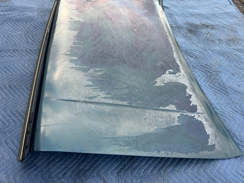 1986-1993 Volvo 240 244 Sedan Rear Trunk Deck Lid Panel Green OEM #4237EM