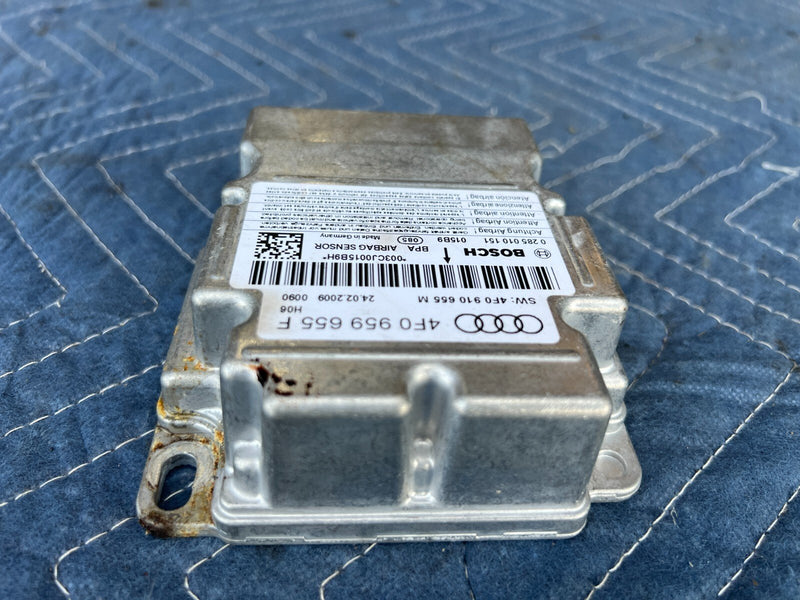 2005-2011 Audi A6 Impact Sensor Control Unit Module 4F0 959 655 F OEM #21ZJ