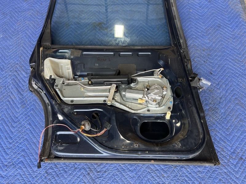 1993-1997 Volvo 850 850R Driver Rear Left LH Door Wagon Only Blue OEM #4421E