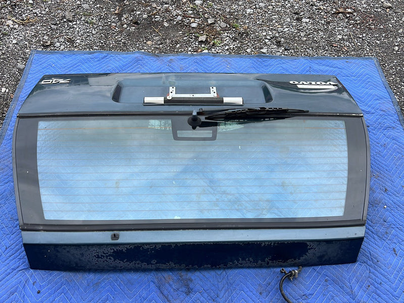 1990-1992 Volvo 740 745 940 Wagon Only Rear Hatch Panel Blue Green OEM #5999EM